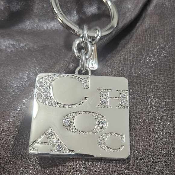 Coach XL Garnet Hobo Chocolate Leather Shoulder Bag w/Wallet & Charm - Picture 3 of 16